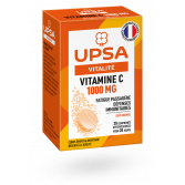 Vitamine C UPSA Vitalité 1000 mg - 20 comprimés effervescents à l'orange
