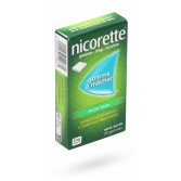 Nicorette 2 mg menthe fraîche - Gommes à mâcher sans sucre