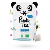 Panda Tea Sleep Well infusions BIO détox - 28 sachets goût caramel fruit de la passion