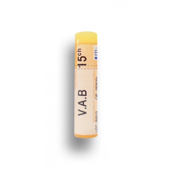 V.A.B. Boiron Tubes Granules Et Doses - 4 CH 5 CH 7 CH 9 CH 12 CH 15 CH ...